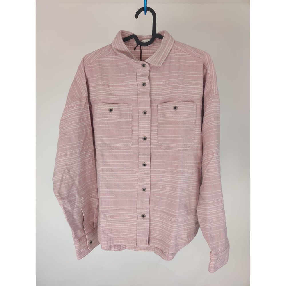 (V)  prAna Women's Dyri Shirt Top Rosette Sz Small Style W23202198